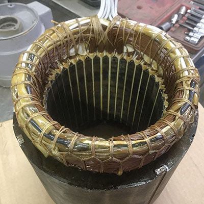 Electric Motor Rewinding